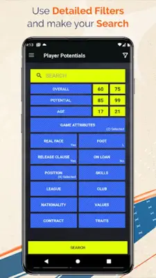 Player Potentials 24 android App screenshot 7